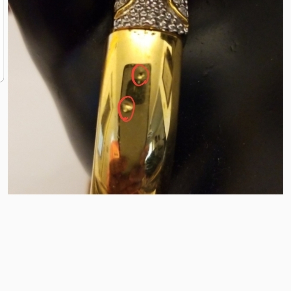 𝅺🎉Premier Designs gold bracelet with crystals - Picture 6 of 8